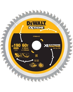 Диск пильный по дереву DT99564, 190х30 мм (DT99564-QZ) Dewalt