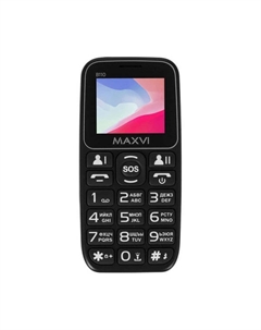 Телефон Maxvi B110 Black