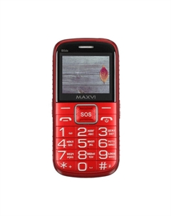 Телефон Maxvi B5ds Red