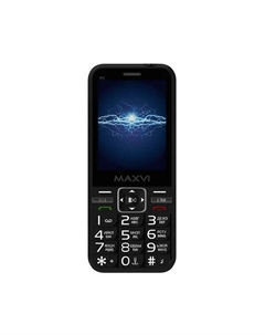Телефон Maxvi P33 Black