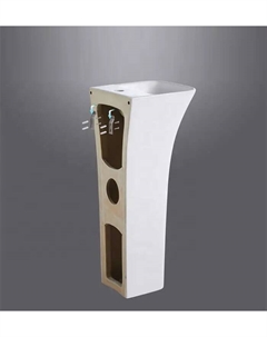 Напольная раковина Simona 48 см, белая Ceruttispa