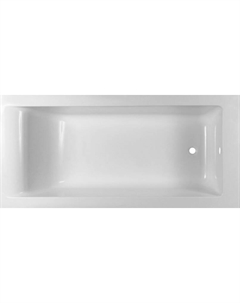 Ванна из искусственного мрамора Bright Stone 170x70 AQ-00332880 белая Aquanet