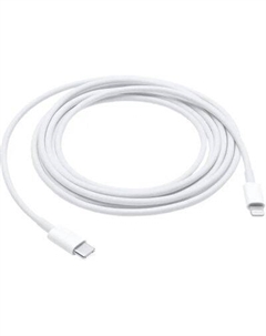 Кабель USB Type-C(M)-Lightning 8-pin(M), 2 м, белый, Apple A2441 (MQGH2ZM/A)