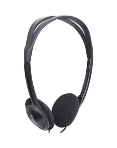 Проводные наушники Aura 101, jack 3.5 мм, черный (63101) Defender