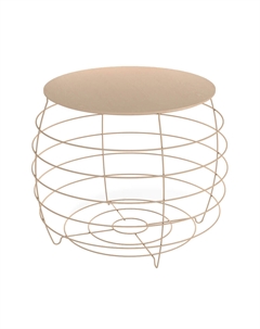 Журнальный столик круглый ассаль/кофейный SHT-CT77 Sheffilton