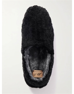Тапочки из овчины, черный Mr p.