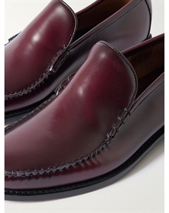 Кожаные мокасины Weejun Cobra Venetian, цвет Burgundy G.h. bass