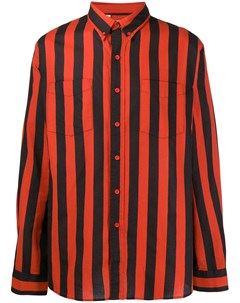 Levi s vintage clothing полосатая рубашка 1960s xl красный Levi's vintage clothing