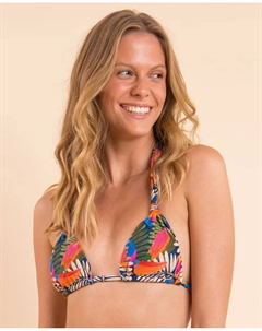 Лиф бикини с вырезом халтер и принтом на подкладке Río de Sol, мультиколор Rio de sol