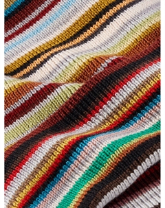 Шерстяная шапка-бини в полоску, мультиколор Paul smith
