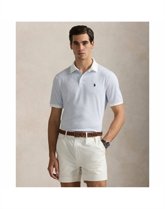 Футболка поло приталенная синий Laredoute