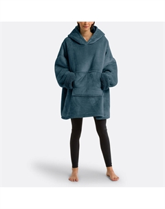 Плед-свитер из флиса размер LXL Javi синий Laredoute