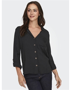 Блузка с рукавами 34 черный Laredoute