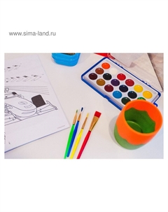 Набор кистей для рисования, синтетика, 6 штук Calligrata