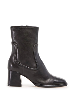 Кожаные ботильоны на каблуке Schutz