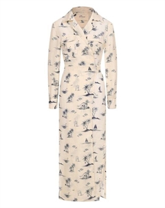 Льняное платье Manebi