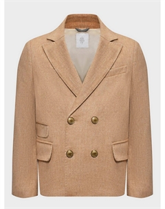Двубортный пиджак, бежевый Eleventy