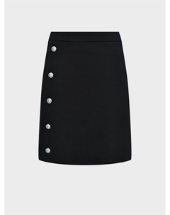 Юбка на запах, черная Balmain