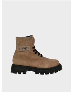 Высокие замшевые ботинки Mm6