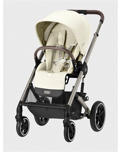 Прогулочная коляска Balios S Lux TPE Seashell Beige с дождевиком Cybex