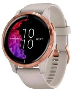 Часы Garmin VENU LIGHT SAND/ROSE GOLD (010-02173-24)