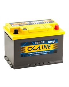 Автомобильный аккумулятор Ultra 78 Ач обратная полярность L3 Alphaline