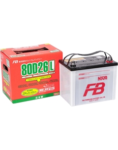 Автомобильный аккумулятор SUPER NOVA 68 Ач обратная полярность D26L Furukawa battery
