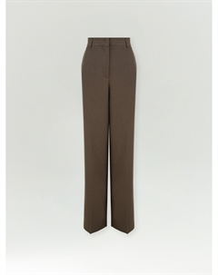 Брюки прямого кроя с добавлением льна Emka