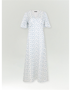 Платье макси из 100% вискозы с цветочным принтом Emka