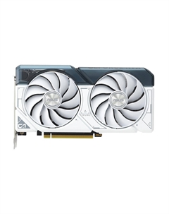 Видеокарта Asus DUAL GeForce RTX 4060 OC White Edition, 8 ГБ, белый