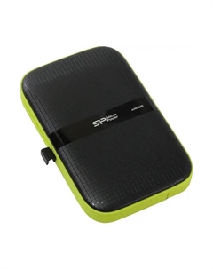 Внешний жесткий диск SP Silicon Power Armor A60 1ТБ, прорезиненный, черный Silicon power