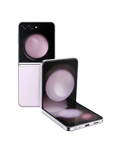 Смартфон Samsung Galaxy Z Flip5 8Гб/256Гб, Nano-SIM + E-SIM, лаванда