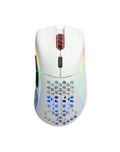 Беспроводная игровая мышь Glorious Model D, матовый белый