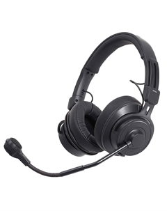 Проводная гарнитура Audio-Technica BPHS2-UT с динамическим микрофоном, черный Audio-technica