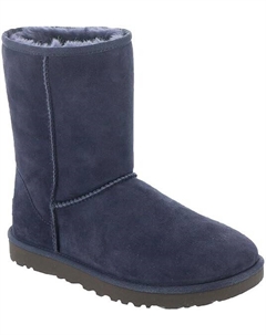 Угги женские Classic Short II, темно-синий Ugg