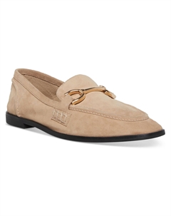 Женские лоферы Horsebit с мягкой стелькой, цвет tan suede Steve madden