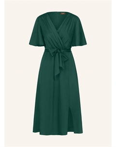 Платье миди-атлас, зеленый Apart