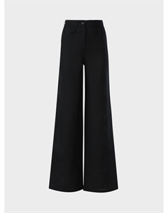 Джинсы льняные, черные Aline