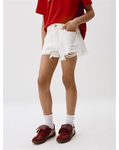 Рваные джинсовые шорты для девочек Sela