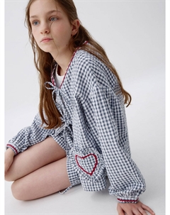 Блузка на завязках для девочек Sela