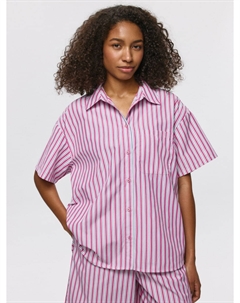 Рубашка в полоску с коротким рукавом Sela