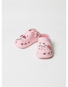 Сабо с декором Hello Kitty для девочек Sela