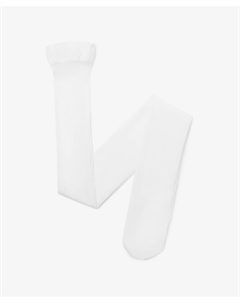 Колготки эластичные 40 den белые для девочки Gulliver