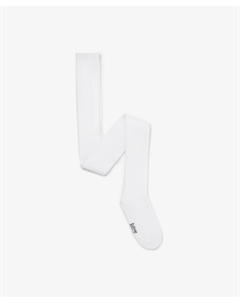 Колготки фактурные белые для девочки Gulliver