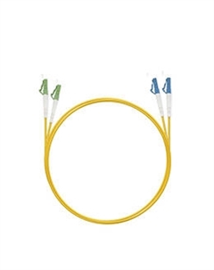 Кабель патч-корд волоконно-оптический FOP(d)-9-LC/APC-LC/UPC-10m duplex LC/APC-LC/UPC 9/125 sm 10м LSZH Cabeus
