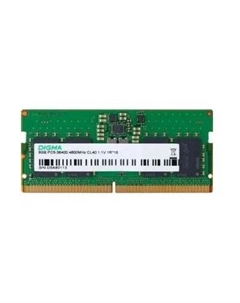 Модуль памяти SODIMM DDR5 16GB DGMAS54800016S PC5-38400 4800MHz CL40 1.1В single rank Ret RTL Digma