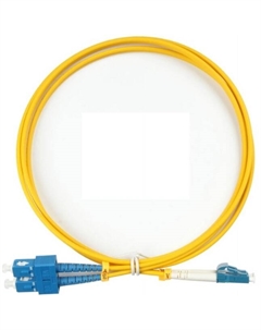 Патч-корд волоконно-оптический DPC-TOP-657-LC/U-SC/U-3.0 дуплексный, LC/UPC-SC/UPC (G657), SM, 3.0 м LSZH Toplan