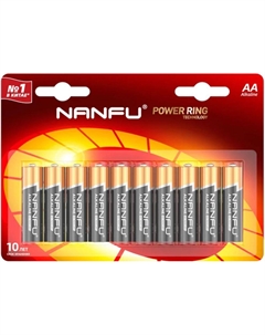 Батарейка Nanfu LR6 10B AA (10шт.)