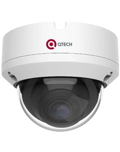Видеокамера IP QVC-IPC-R503A-PRO 5МП, купольная, антивандальная, в металлическом корпусе с фиксированным объективом 2.8мм (105°) и ИК-подсветкой Qtech