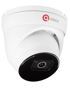 Видеокамера IP QVC-MiR502 5МП, купольная, в металлическом корпусе, с фиксированным объективом 2.8мм (103°) и ИК-подсветкой до 30м Qtech